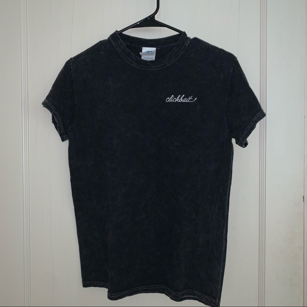 David Dobrik Acid Wash Clickbait Tee